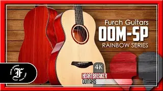 Furch Guitars - Rainbow Series OOM-SP with stunning Padauk back and sides!