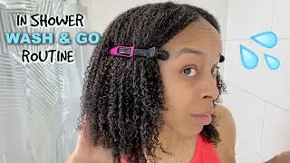 BEST WASH N GO I'VE EVER HAD | FALL WASH AND GO ( IN-SHOWER ROUTINE)