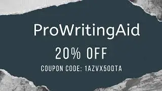 ProWritingAid Discount Coupon 2020