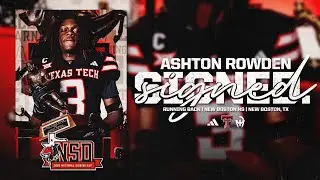 Texas Tech Football NSD26: Ashton Rowden | Dec. 3, 2025