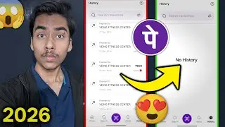2026 How to clear PhonePe History ? 😍