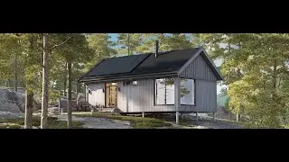 Saltdalshytta, gr&oslash;nnere hyttebygging med 