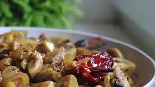 Mushroom Amsol (solantulem) | incredible food #food #vegan #mushroom #goan #earthy