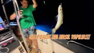 GECE KOLYOZ BALIĞI NASIL YAKALANIR/BİLGİ DOLU VİDEO!!!