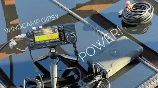 Testing the Windcamp Gipsy portable dipole & the EASYLONGER Lithium power station.