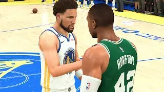 NBA| Boston Celtics VS Golden State Warriors| Gameplay No Comentary| Full HD 4k