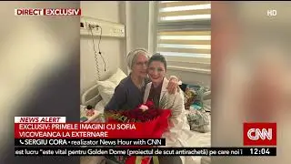 Primele imagini cu Sofia Vicoveanca la externare