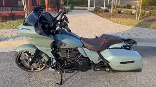 Finally Outside with Harley Roadglide