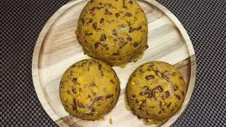 How to cook authentic delectable mash plantain and beans/ plantain pile'.#cameroon #mash #plantain
