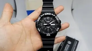 CASIO STANDARD MRW-210H-1A ORIGINAL UNBOXING