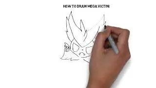 How to draw mega victini