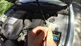 2006 sonata fuse repalcement DIY headlight low beam