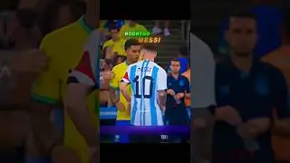 Rodrygo vs Messi and Ronaldo 🥶 #shorts #ronaldo #messi #rodrygo #football #cristianoronaldo