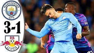 MANCHESTER CITY VS RB LEIPZIG Extended highlight & Goals 2021 HD