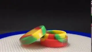 3ml round silicone dab wax container from Beyou