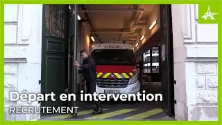 D&eacute;part en intervention pompiers de Paris