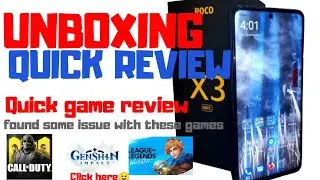 POCO X3 NFC UNBOXING TAGALOG PINOY QUICK REVIEW GAME TEST CODM GENSHIN IMPACT WILDRIFT PHILIPPINES