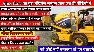 Ajax fiori engine oil/hydraulic oil/gear oil/break oil/grease full service। Ajax fiori full service।