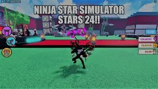 ROBLOX-NINJA STAR SIMULATOR/STARS 24!!