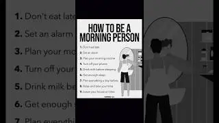 HERE'S A CONDENSED GUIDE TO BECOMING A MORNING Person sleep. #motivation #mindset #growth