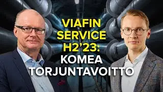 Viafin Service H2'23: Komea torjuntavoitto