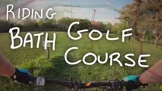 Riding Bath Golf Course on an eMTB (4K)