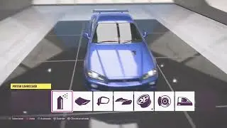 Forza Horizon 5 how to do R34 GTR BAYSIDE BLUE color