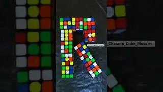 #RRR Name with #rubikscubes | sri Charan #ramcharan #jrntr