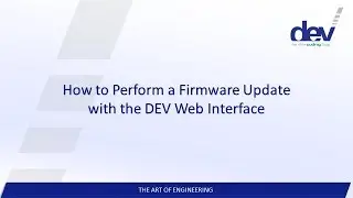Managing Matrix Crosspoints with the DEV Web Interface