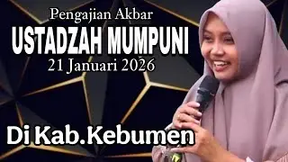 PENGAJIAN AKBAR BERSAMA USTADZAH MUMOUNI 21 JANUARI 2026 DI KABUPATEN KEBUMEN.