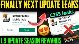 Finally 1.9 update is here | C2S5 Season Tier Rewards Bgmi | 1.9 update bgmi | Tamil Today Gaming