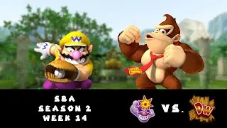 SBA S2 Week 14: Wario Muscles vs. DK Wilds