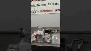 Works 141cc semi engine build in progress !!