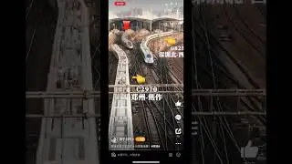 🔥OMG！Bullet train crash !!! Seriously 😳#train #adventure #challenge #crash #speed