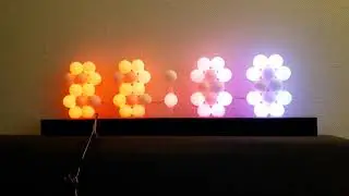 WS2812B Ping Pong Clock