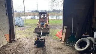 Cleaning our Abandoned Farm Part 1 Wasteland of Junk