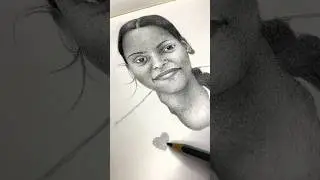 Beautiful Girl Portrait Sketch | Realistic Pencil Drawing