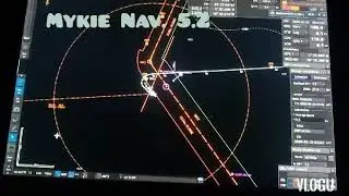 JRC ECDIS Tutorial how to set safety parameter alert/ look ahead Vid#04