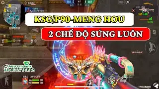 CF Mobile | KSG/P90-Meng How Nã Zombie Ở 2 Chế Độ Súng Khác Nhau Cái Nào Bá Đạo Hơn | Tường CT