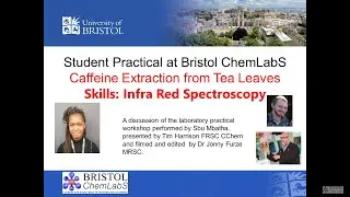 The Extraction of Caffeine from Tea Leaves Part 8: Infra-Red spectroscopy