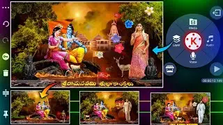 new Awesome🔥Sri Rama Navami video Editing in Kinemaster Hanuman jayanti video editing trending