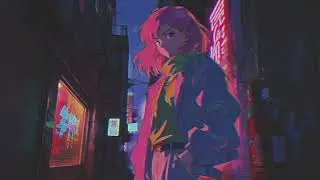 Midnight Cyber Chillhop - Relaxing Dark Chillwave ✦ Lo Fi Ambient