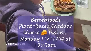 BetterGoods Plant-Based 🌱 Cheddar Cheese 🧀 from Lynn Haven, FL Walmart Tastes...