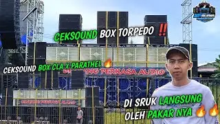 CEKSOUND BOX TORPEDO BP AUDIO🔥🔥 LANGSUNG DI SRUK PAKARNYA LANGSUNG BEGINI SUARANYA ‼️