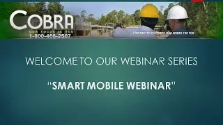 Smart Mobile Webinar - COBRA Contractors Software
