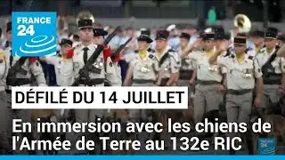 Défilé du 14 juillet : en immersion avec le 132e Régiment d'Infanterie Cynotechnique