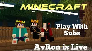 Minecraft live india with subs | Minecraft hindi live stream multiplayer SMP server | no  Face cam