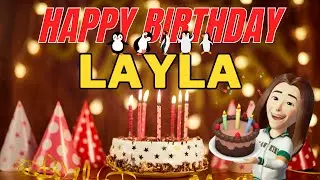 Personalized Birthday Song for LAYLA - Happy Birthday to You! 🎉