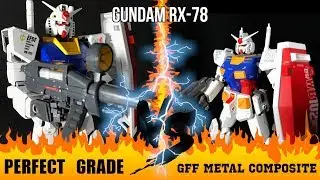 Gundam RX-78:  Perfect Grade vs GFF Metal Composite