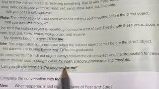 Direct and Indirect objects للصف ثاني ثانوي Mega Goal 3